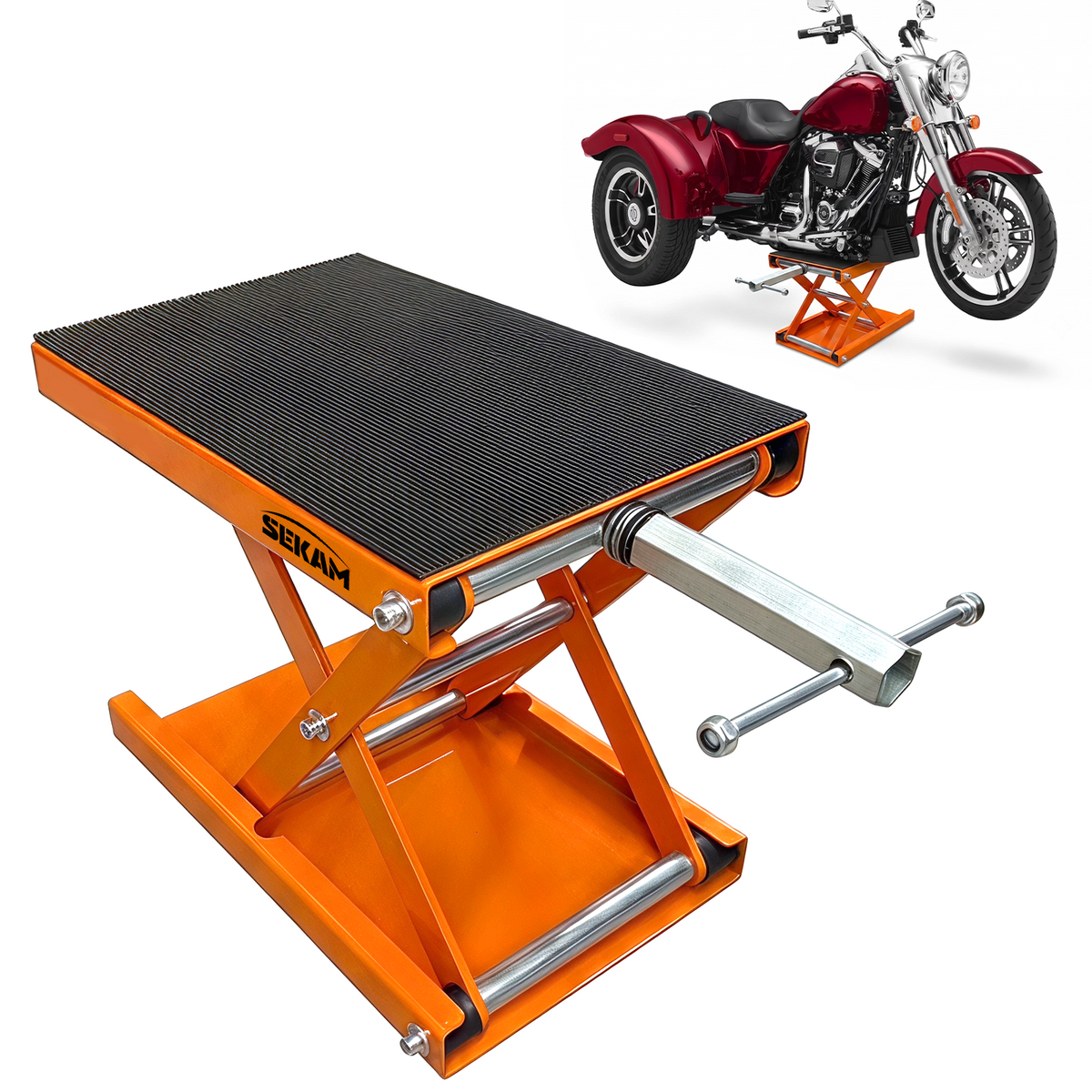 1200 LBS Motorcycle Lift Scissor Jack