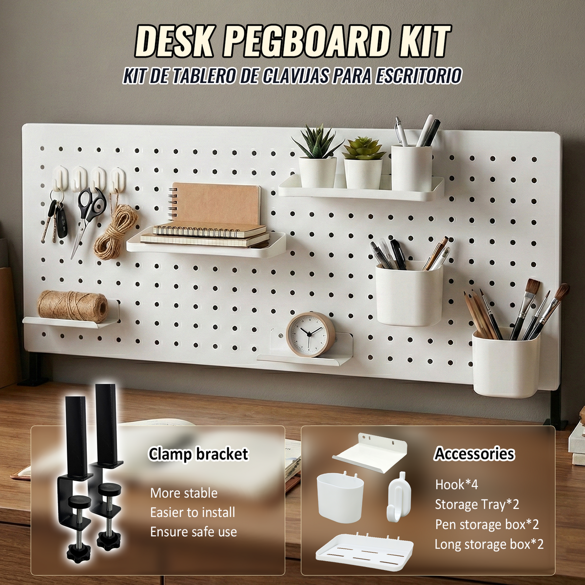 Desk Pinboard Set