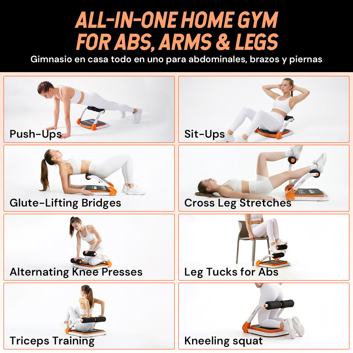 3-Level Adjustable Resistance Core Ab Trainer