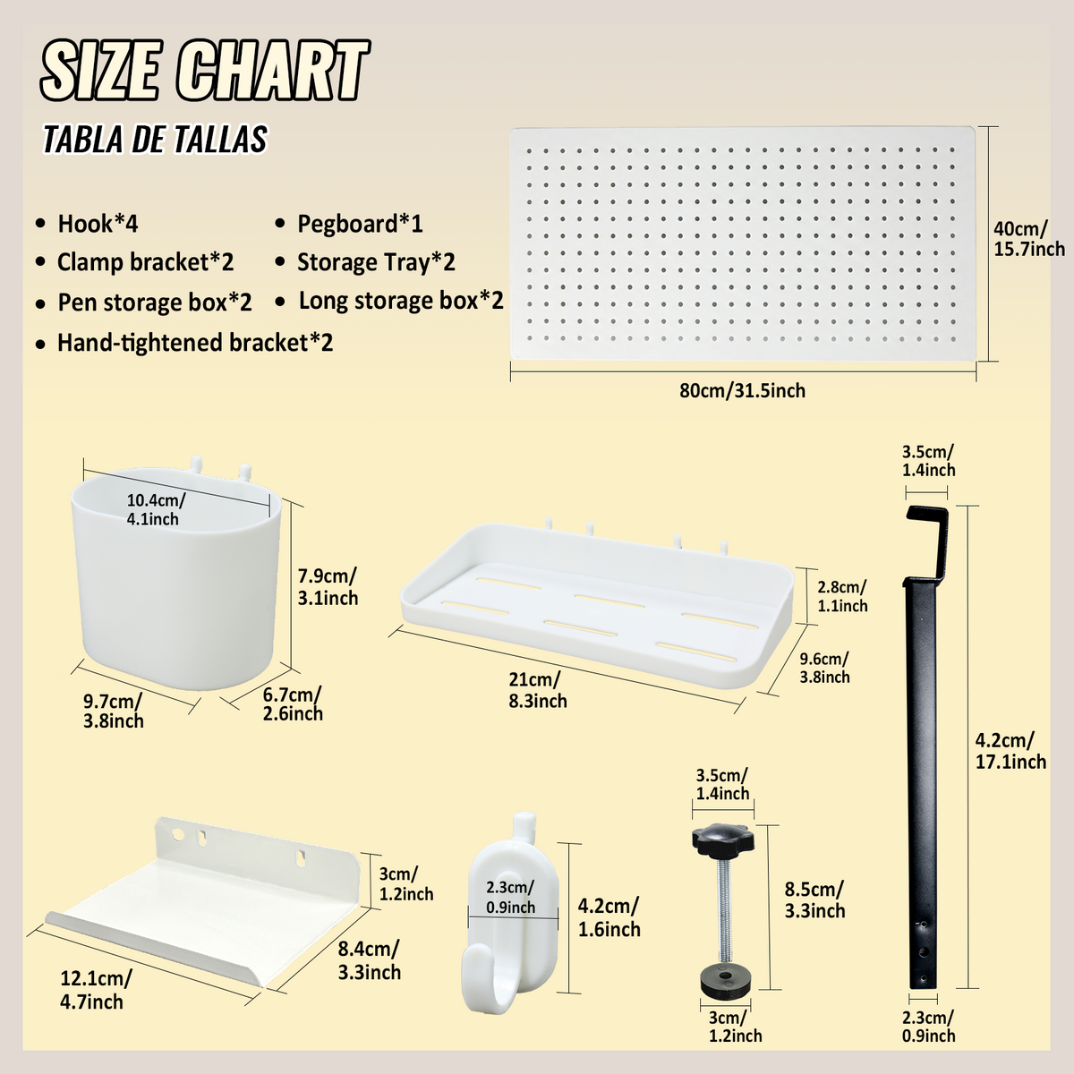 Desk Pinboard Set