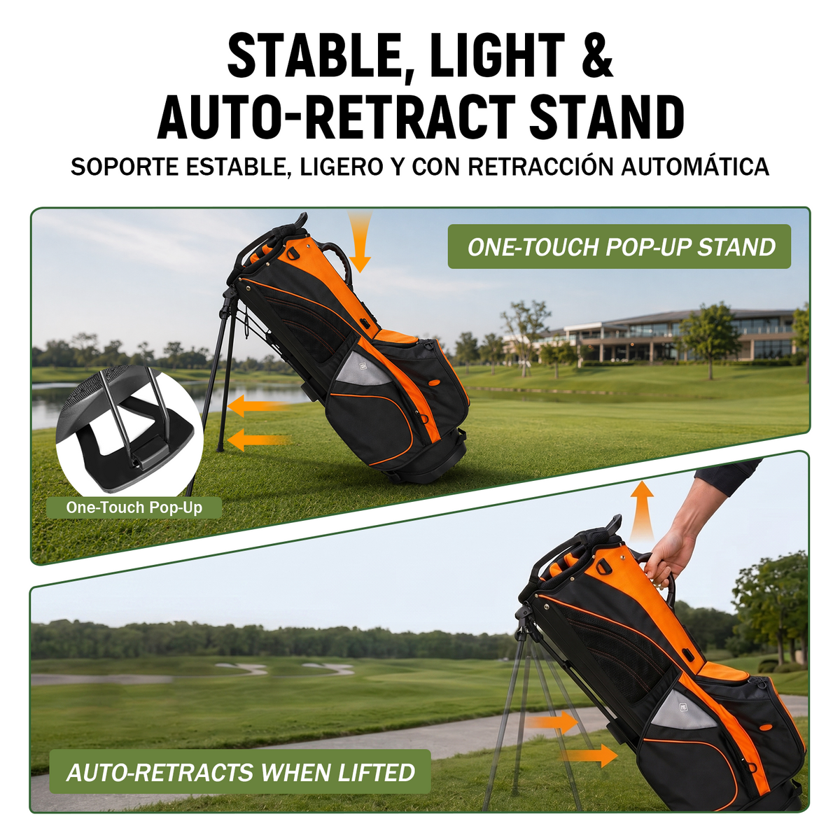 High-Performance Golf Stand Bag