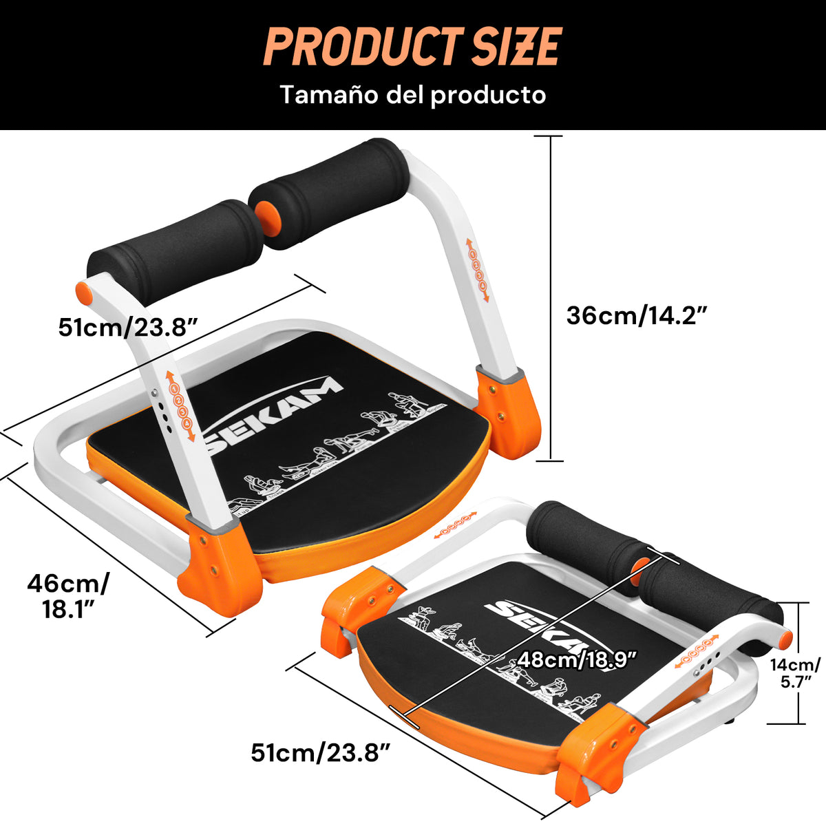 3-Level Adjustable Resistance Core Ab Trainer