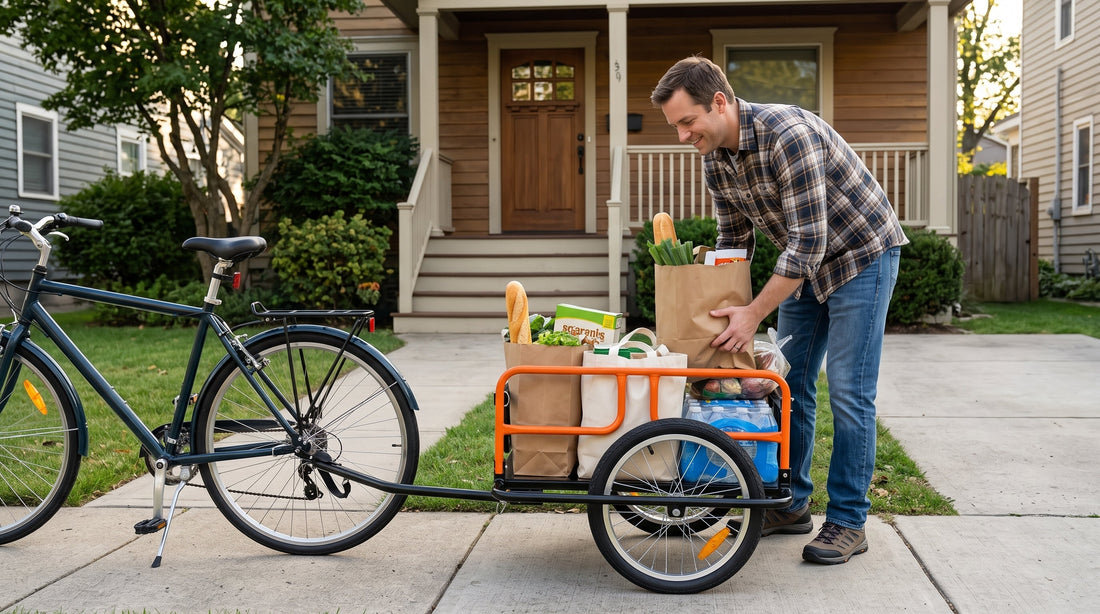 Bike Cargo Trailer vs. Panniers: Which Works Better for Groceries?