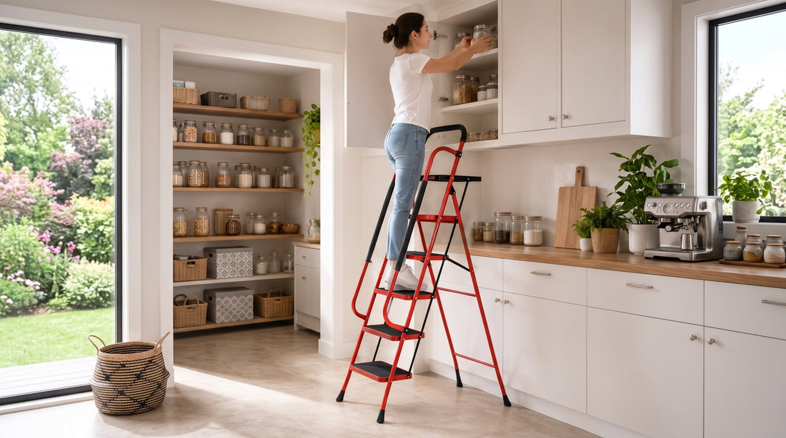Work Platform vs. Step Ladder: Which Is Safer and More Practical for Garage Jobs?