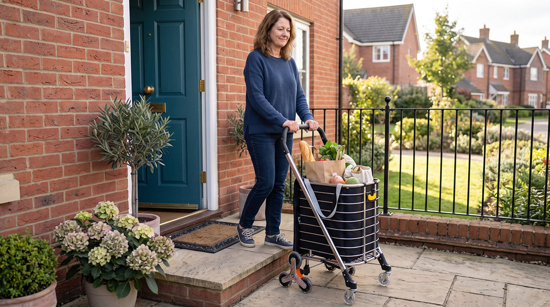 When One Trip Turns Into Three: Why a Folding Shopping Cart Makes Everyday Errands Easier