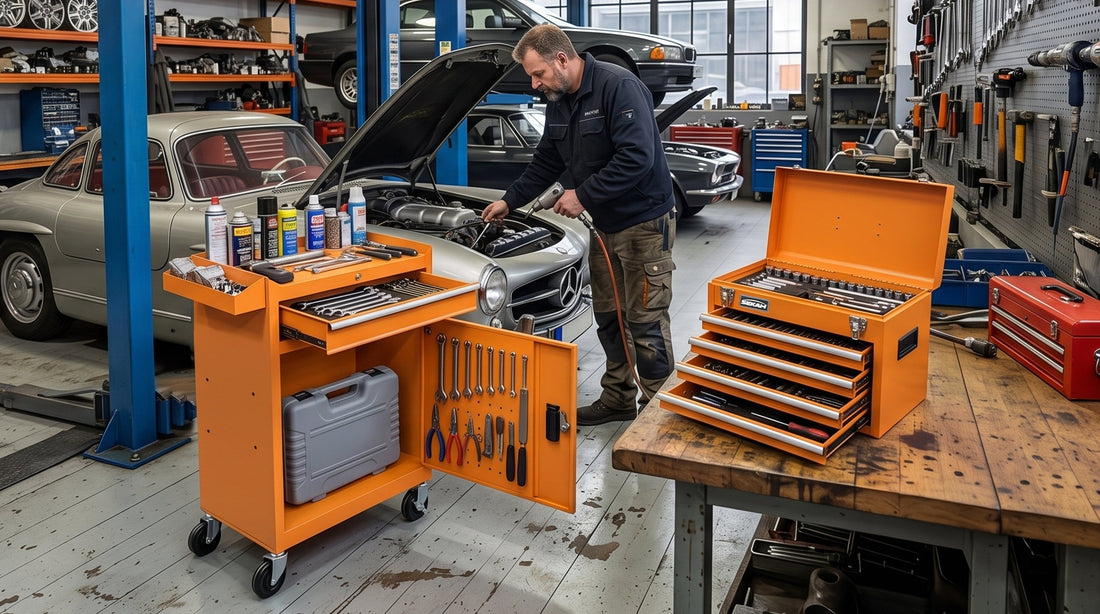 Rolling Tool Cart Buying Guide: Drawers, Trays, Wheels and Load Capacity
