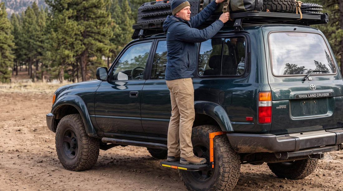 How to Choose a Tire Step for a Truck, SUV or RV