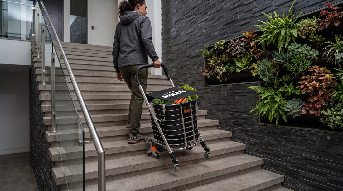 How to Choose a Shopping Cart for Stairs, Apartments and Grocery Trips