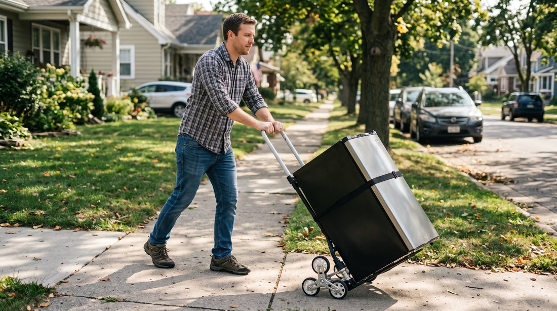 6-Wheel vs. 8-Wheel Stair-Climbing Carts: What Actually Changes?