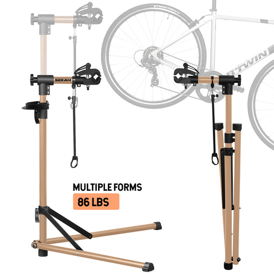 Bicycle repair stand | Champagne gold | Sekamtools