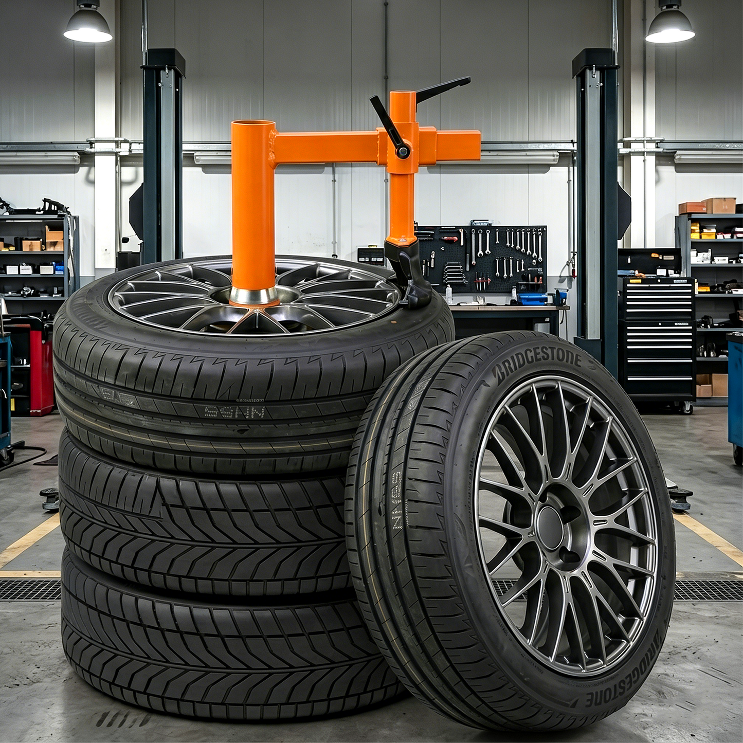 Manual Tire Changer | Orange | Sekamtools