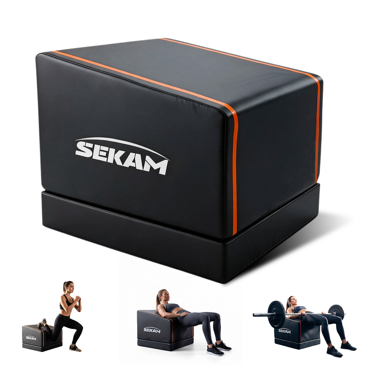 Hip Thrust Box for Glute Training