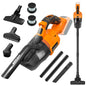 Cordless Vacuum Cleaner | Orange & Black | Sekamtools