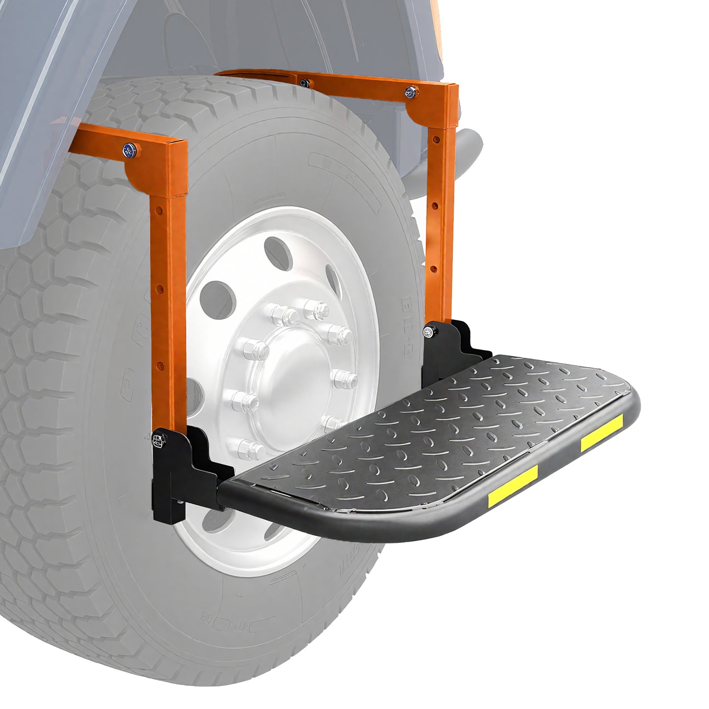 Folding Heavy-Duty Tire Steps | Orange | Sekamtools