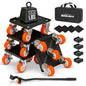 Furniture moving tools | 4pcs Black & orange | Sekamtools