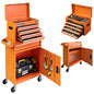 5-Tier Tool Cart with Drawers | Orange | Sekamtools