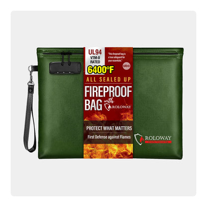 All Sealed Up Fireproof Cluctch 6400°F