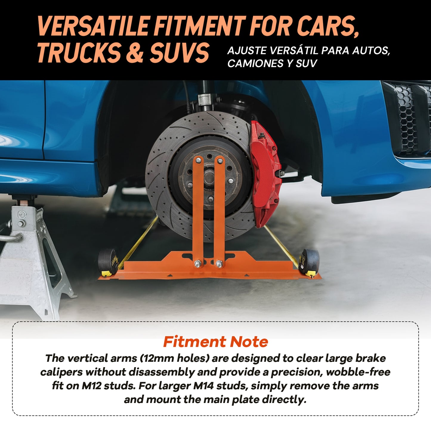 Tire Alignment Tool | Black & Orange | Sekamtools