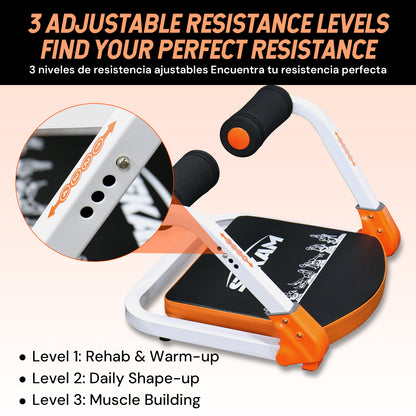 3-Level Adjustable Resistance Core Ab Trainer