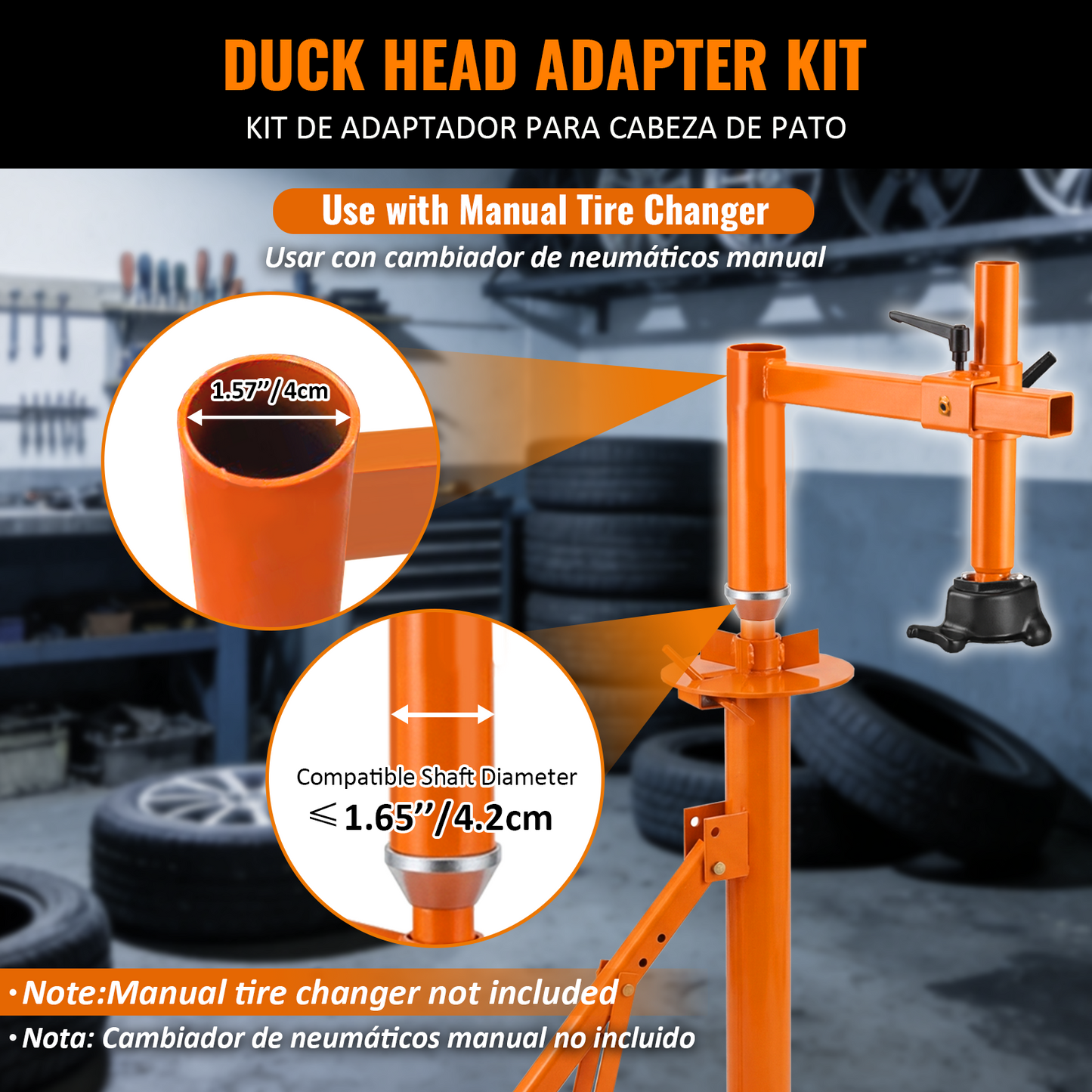 Manual Tire Changer | Orange | Sekamtools