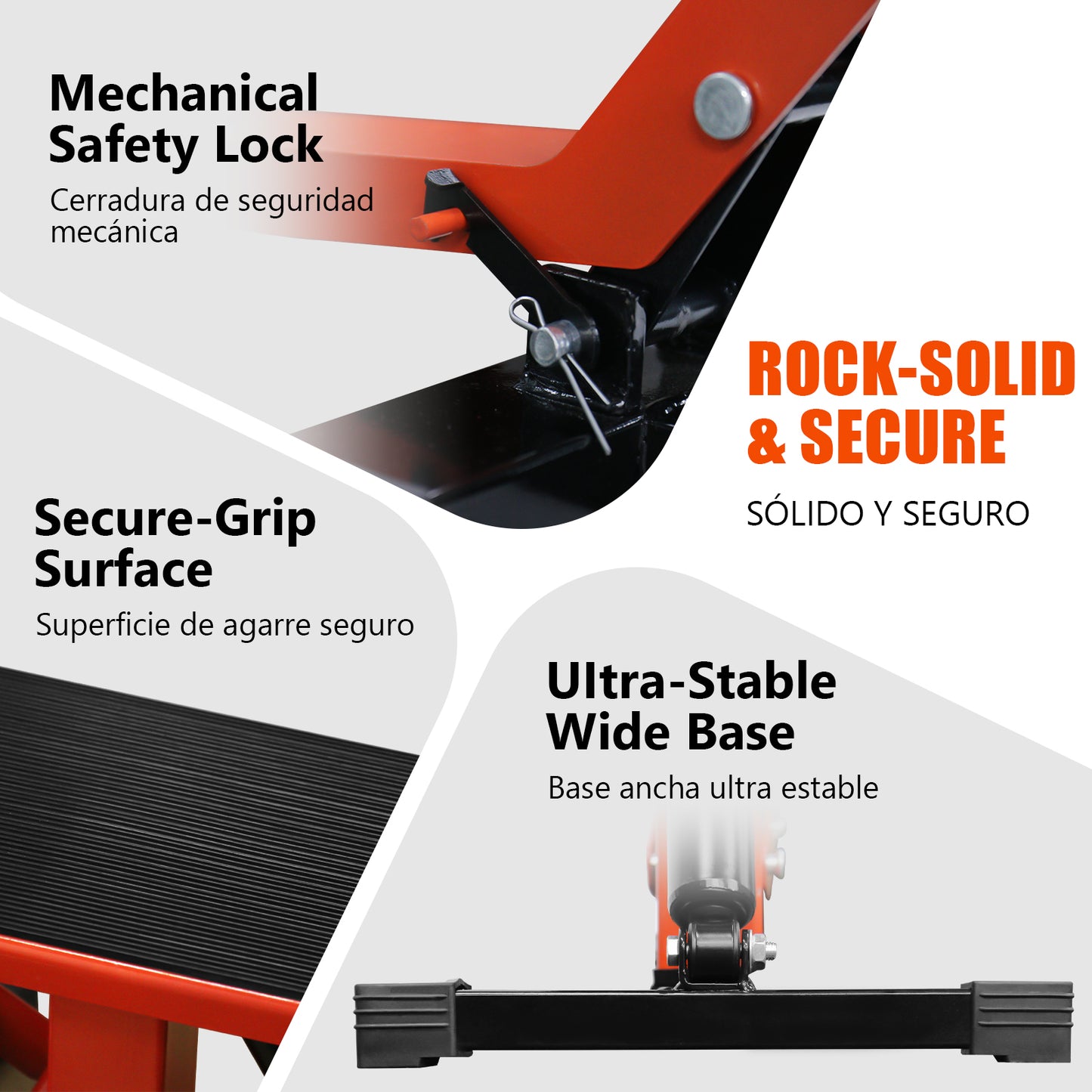 Off-road vehicle lift | Black & Orange | Sekamtools