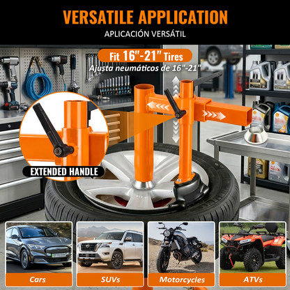 Manual Tire Changer | Orange | Sekamtools