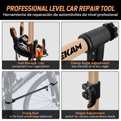 Bicycle repair stand | Champagne gold | Sekamtools