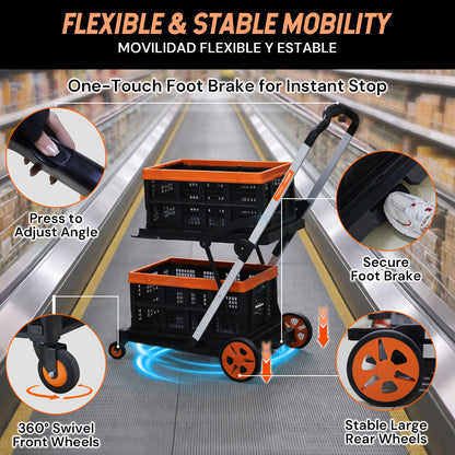 Foldable Storage Cart