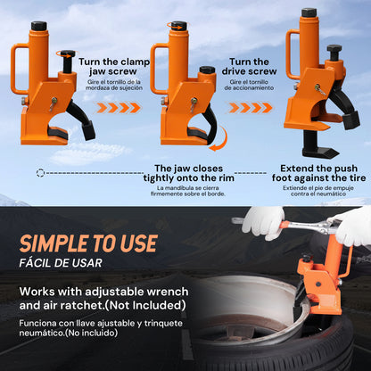 Tire Bead Separator | Black & Orange | Sekamtools