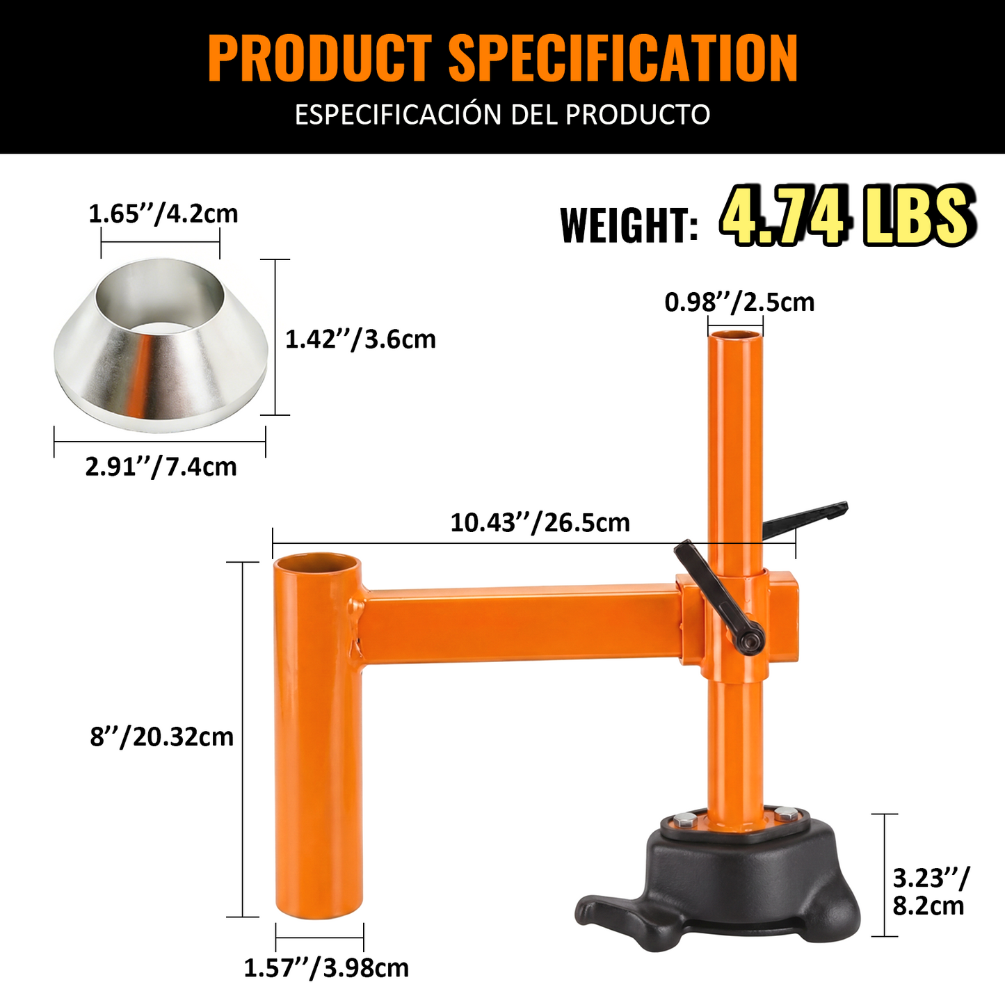 Manual Tire Changer | Orange | Sekamtools