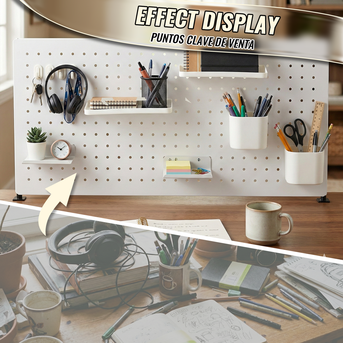 Desk Pinboard Set