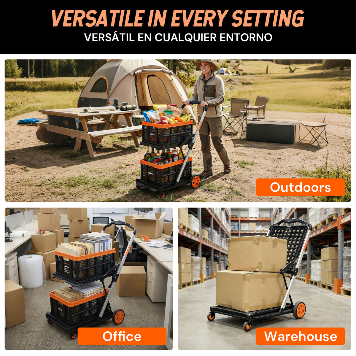 Foldable Storage Cart