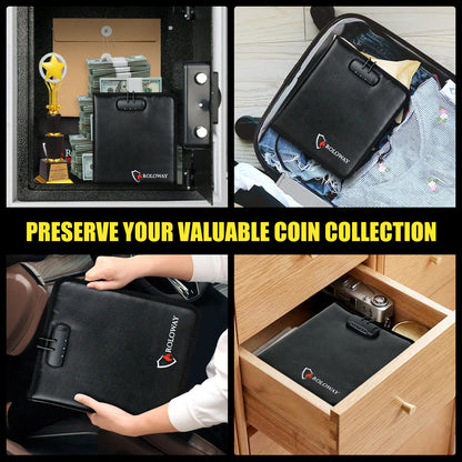 Fireproof Coin Collection Book | Rolowaysafe