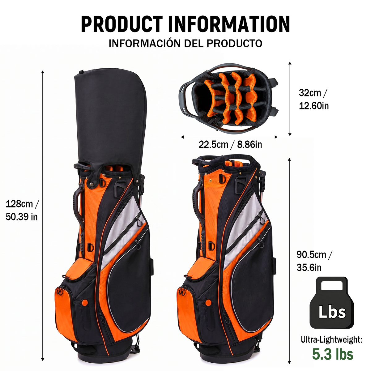 High-Performance Golf Stand Bag